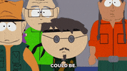 thinking considering GIF by South Park 