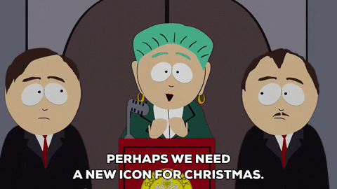 christmas mayor GIF by South Park 