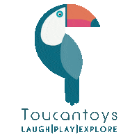 Toucantoys laugh play greece explore Sticker