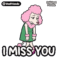 Sad Miss You Sticker by VeeFriends