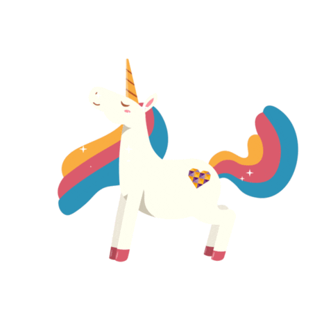 rainbow gif artist Sticker by alearause