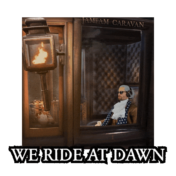 Mobilize Founding Father Sticker