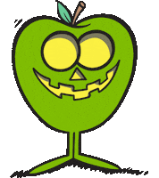jack-o-lantern love Sticker by Jolly Rancher