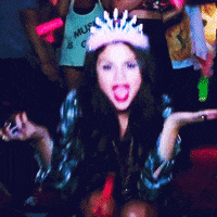 selena gomez birthday GIF