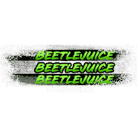 Beetlejuice Sticker by hdkdivadlokarlin
