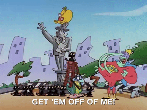 rockos modern life nicksplat GIF