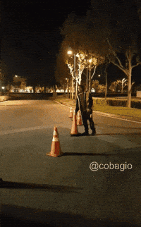 safety cone GIF