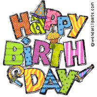 Celebrate Happy Birthday Sticker