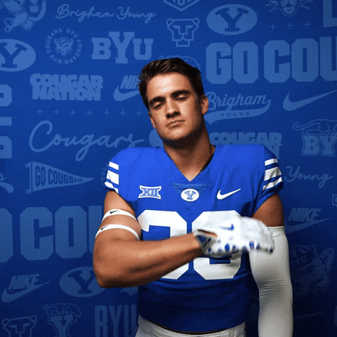 College Football Go Cougs GIF by BYU Cougars