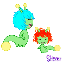 Ha Ha Lol Sticker by ShimmertheGlowworm