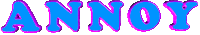 Annoy Sticker by GIPHY Text