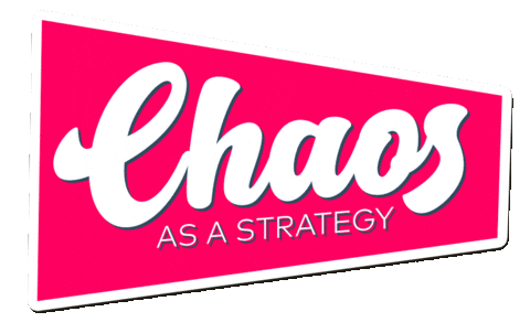 Chaos Strategy Sticker by Homepage.rs