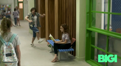 Girl Book GIF by BIGI_TV