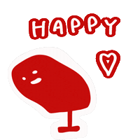 Happy Sticker