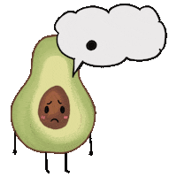 Sad Papau Sticker