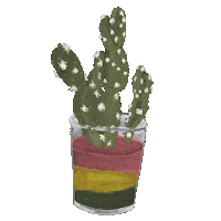 Cactus Watercolor Sticker