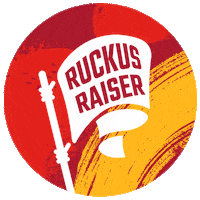 RuckusandCo flag shake smoothie smoothies Sticker