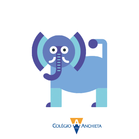 Elefante Sticker by Colégio Anchieta