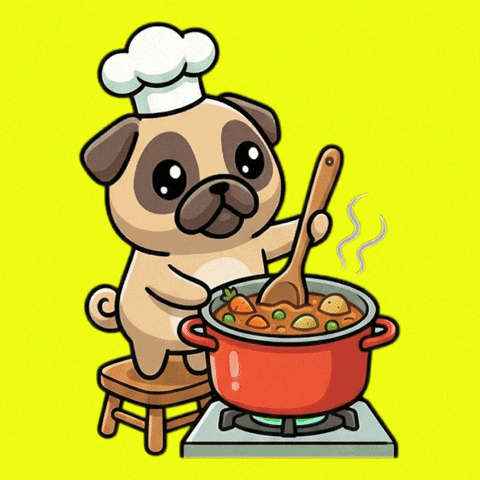 Hungry Breakfast GIF by Pugs