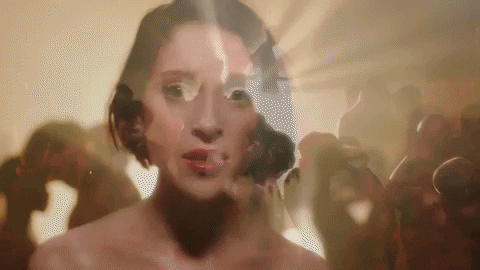 pride fast slow disco GIF by St. Vincent