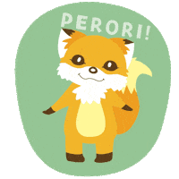 hotelmetropolitankawasaki fox kitsune hokkaido きつね Sticker