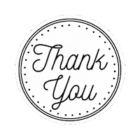 Thank You Sticker