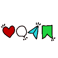 Share Comenta Sticker