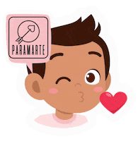paramarte-co love sweet chef colombia Sticker