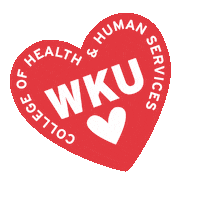 Wku Hilltoppers Heart Sticker by Western Kentucky University
