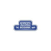 biogenic_cosmetiqueasia alcohol arrows biogenic isopropyl Sticker