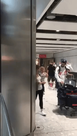 Olympic Shooting Medalist Matthew Coward-Holley Welcomed Home at Heathrow