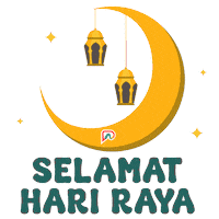 Hari Raya Eid Sticker by Passionationco