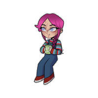 Chibiscollab Sticker