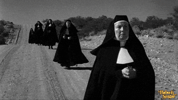 brownsugarapp wholesome holy catholic nun GIF