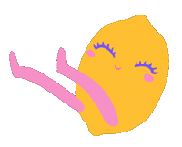 Cute Lemon Sticker