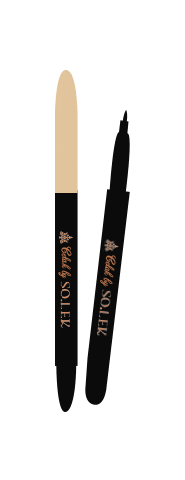 Eyes Eyeliner Sticker by SO.LEK