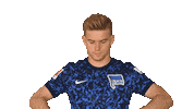 Swipe Up Maximilian Mittelstädt Sticker by Hertha BSC
