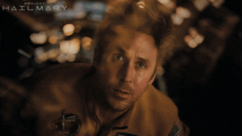 Looking Ryan Gosling GIF by Project Hail Mary