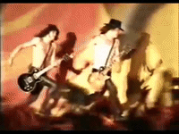 guns n roses slash GIF