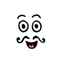 French Face Sticker by Karma Cola