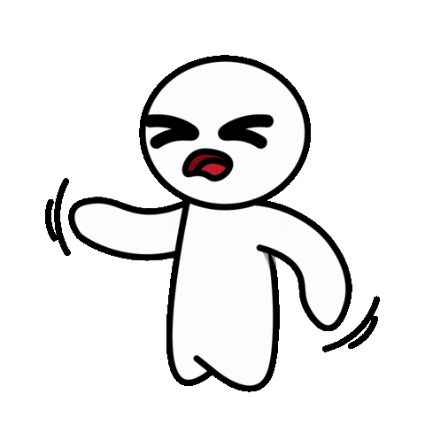 staneee giphyupload scream screaming panic Sticker