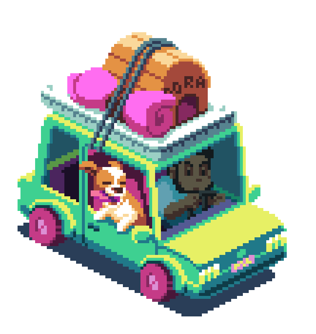 Dog Car Sticker by brunopixels