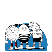 happy fun Sticker by Ryset