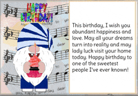 Happy Birthday Gnome GIF