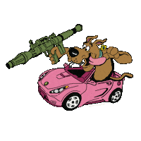 Scooby Doo Dog Sticker