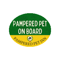 Dog Sticker by Pampered Pet Inn