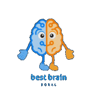 Jump Sticker by Best Brain