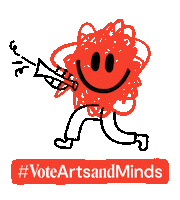 Dance Drama Sticker by VoteArtsAndMinds