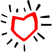 Heart Love Sticker by FINGERSCROSSED