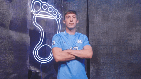 North Carolina Soccer GIF by UNC Tar Heels